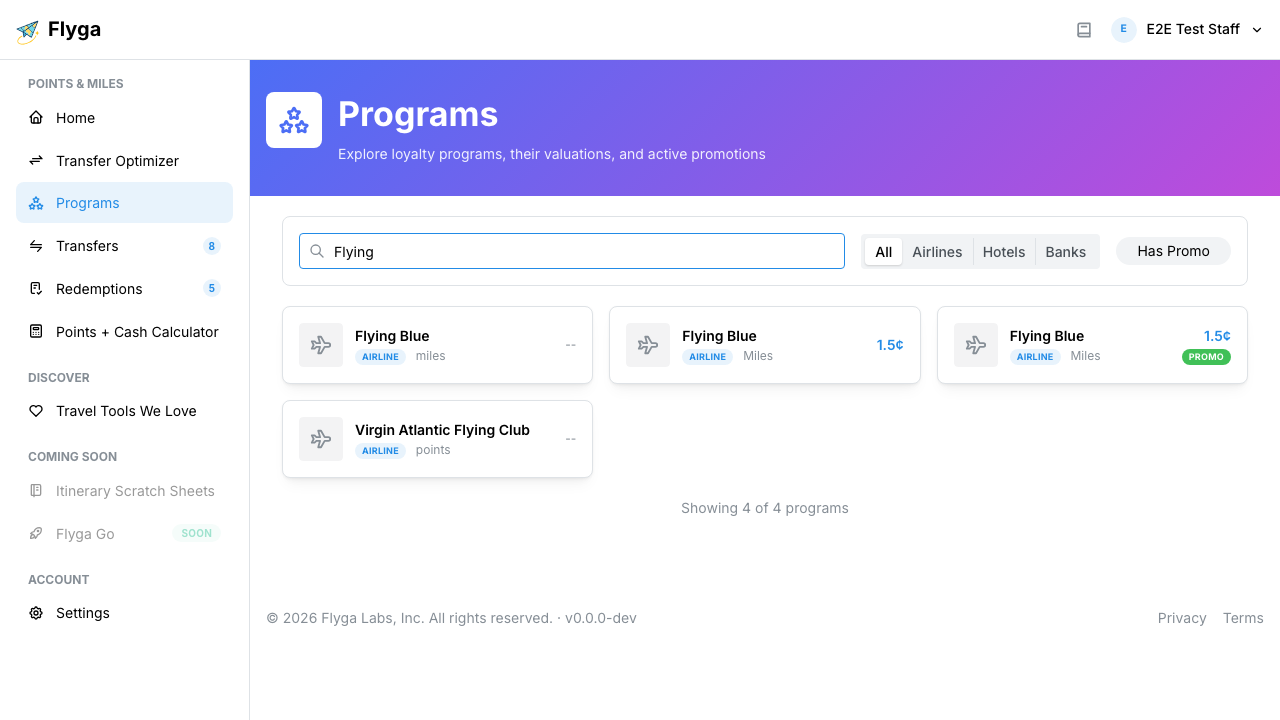 Searching for a program by name